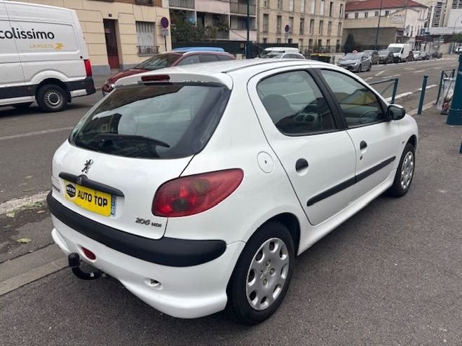 Peugeot 206 1.4 HDI TRENDY 5P BLANC de 2007