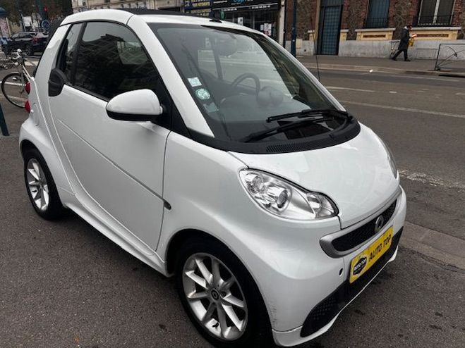Smart Fortwo Cabriolet ELECTRIQUE SOFTOUCH BLANC de 2015