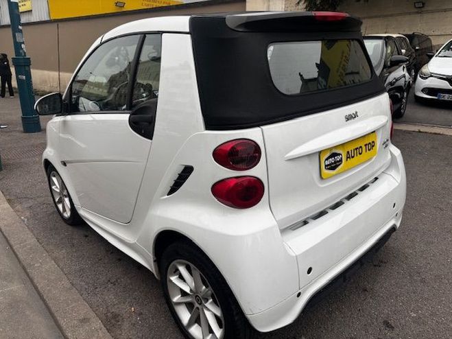 Smart Fortwo Cabriolet ELECTRIQUE SOFTOUCH BLANC de 2015