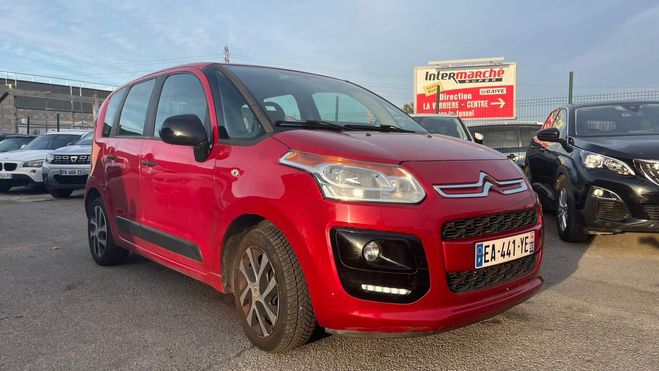 Citroen C3 Picasso (2) 1.4 VTI 95 ATTRACTION FIABLE BELLE 7 Rouge de 2016