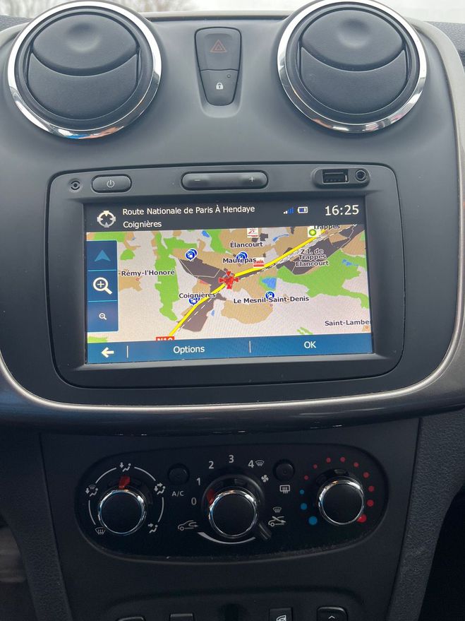 Dacia Sandero II STEPWAY 0.9 TCE 90 PRESTIGE EURO6 7 Gris anthracite de 2016