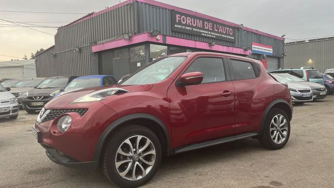 Cliquer pour voir la photo suivante Nissan Juke (2) 1.2 DIG-T 115 TEKNA FULL TOIT OUVRAN Rouge de 2015