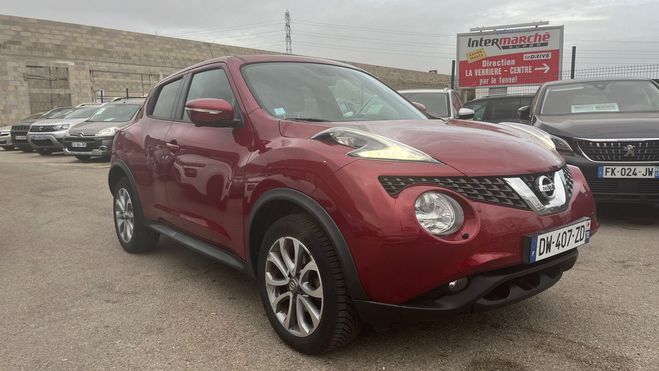 Nissan Juke (2) 1.2 DIG-T 115 TEKNA FULL TOIT OUVRAN Rouge de 2015