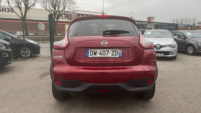 Nissan Juke (2) 1.2 DIG-T 115 TEKNA FULL TOIT OUVRAN Rouge de 2015