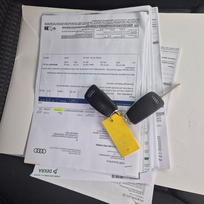 Audi Q3 2.0 TDI 184 BUSINESS LINE ENTRETIEN CONS Blanc de 2016