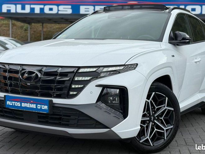 Hyundai Tucson 399/mois DIESEL 136ch N-line EXECUTIVE D Blanc de 2022