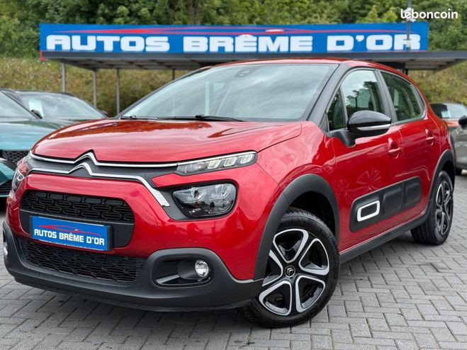 Cliquer pour voir la photo suivante Citroen C3 169/mois HDI 100ch FEEL Pack Rouge Elixi Rouge de 2021