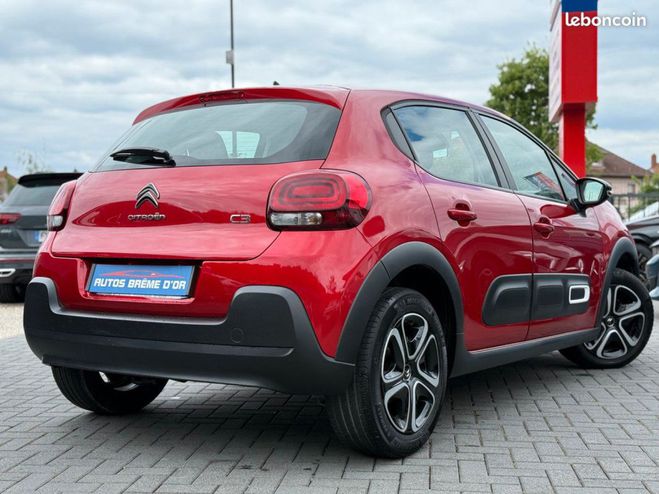 Citroen C3 169/mois HDI 100ch FEEL Pack Rouge Elixi Rouge de 2021