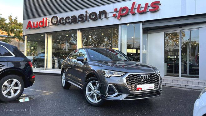 Audi Q3 Sportback 35 TFSI 150 ch S tronic 7 S li Gris de 2019