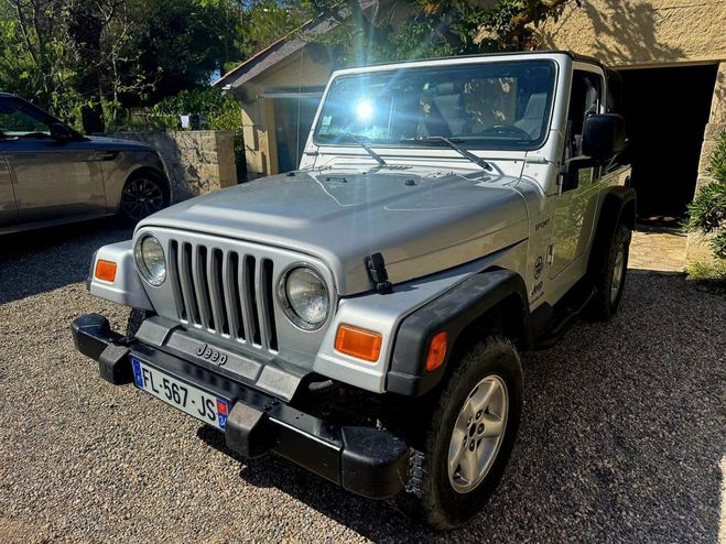 Jeep Wrangler  Gris argent de 2003