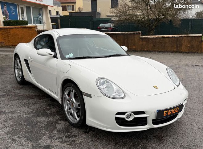 Porsche Cayman s 3.4 295 ch carnet d'entretien complet Blanc de 2007