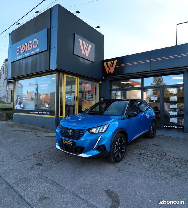 Cliquer pour voir la photo suivante Peugeot 2008 e-2008 generation-ii electric 135 ch 77p Bleu de 2021