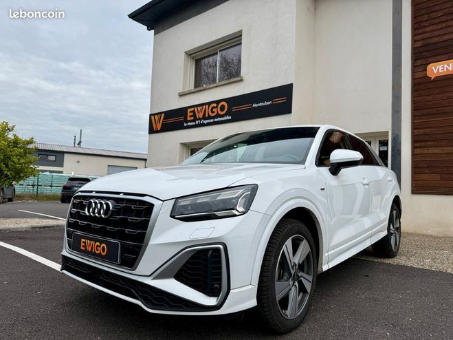 Audi Q2 30 tdi 115ch advanced s-line exterieur Blanc de 2022