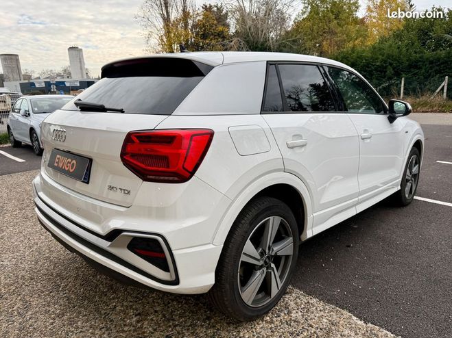 Audi Q2 30 tdi 115ch advanced s-line exterieur Blanc de 2022