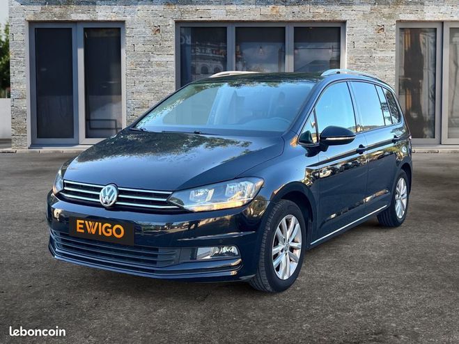 Volkswagen Touran 1.6 tdi 110ch confortline full suivi � j Noir de 2016