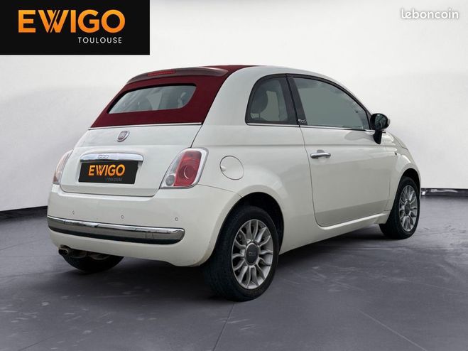 Fiat 500 1.4 100ch bvm6 lounge Blanc de 2009