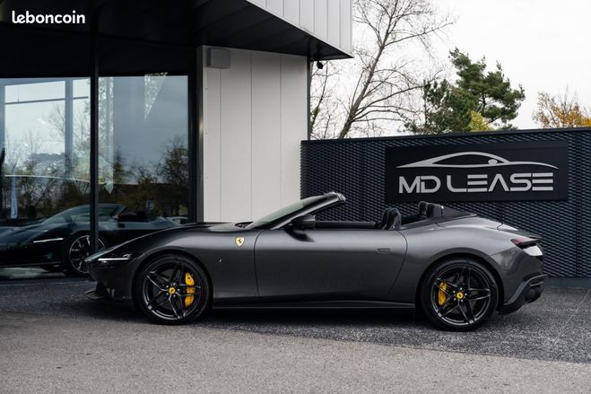 Ferrari Roma Spyder V8 4.0 620ch Leasing 2960 Euros-  Gris de 2024