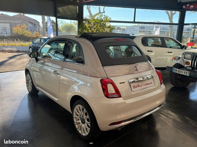 Fiat 500 500C 1.2 8v 69ch 500-60th Beige de 2017