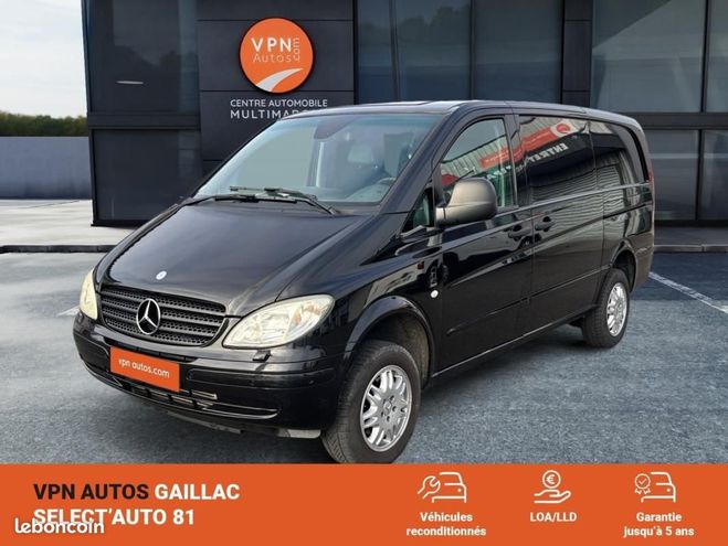 Mercedes Vito 4x4 115 CDI 2.7t LONG amenagement partie Noir de 2008