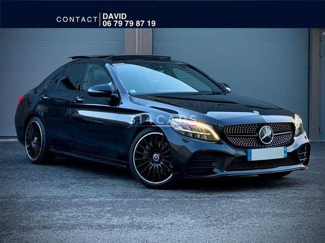 Cliquer pour voir la photo suivante Mercedes Classe C C300d 245 cv - BVA AMG Line 4-Matic NOIR de 2019