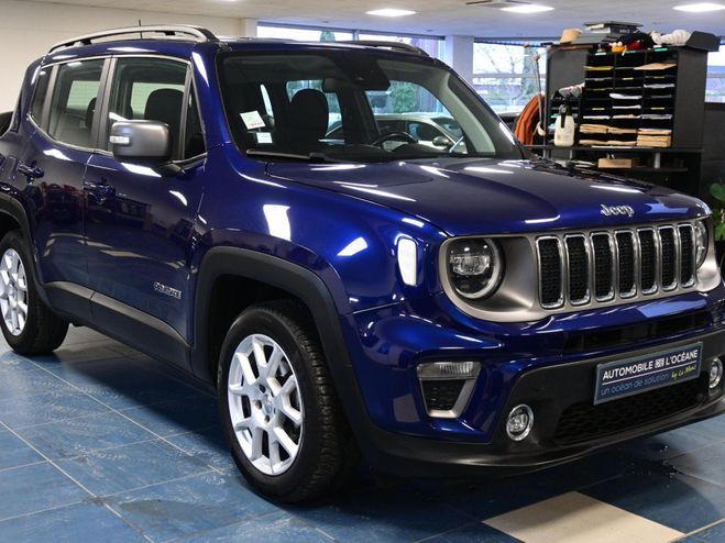 Jeep Renegade 1.0 GSE T3 120 ch BVM6 Limited Bleu de 2019