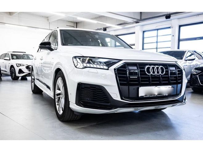 Audi Q7 Quattro 3.0 V6 60 TFSI e Comptition - 4 Blanc mtallis de 2020