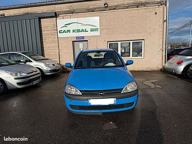 Opel Corsa 1.4 16V ELEGANCE BA 3P Bleu de 2001