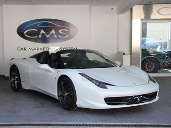  Voir détails -Ferrari 458 Italia Spider 4.5 V8 570ch cabriolet à  Le Cannet (06)
