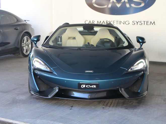 Mclaren 570 S SPIDER V8 3.8 ch cabriolet bleu de 2018
