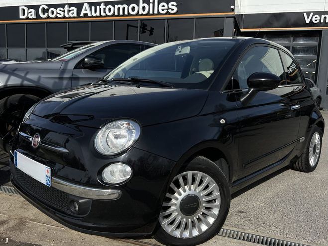Fiat 500 II LOUNGE 1.2 69 Cv 1ERE MAIN / TOIT PAN Noir de 2008