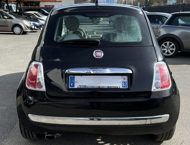 Fiat 500 II LOUNGE 1.2 69 Cv 1ERE MAIN / TOIT PAN Noir de 2008