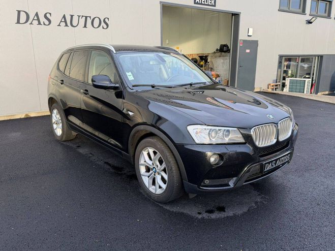 BMW X3 II (F25) xDrive30dA 258ch Exclusive NOIR de 2012