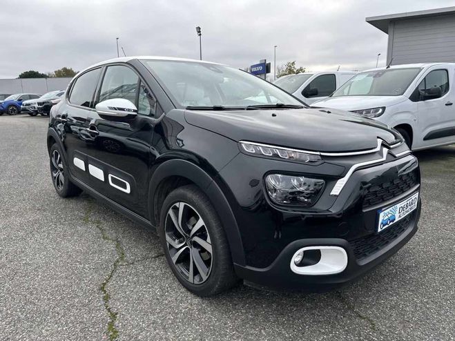 Citroen C3 1.2 PURETECH 110CH S&S SHINE PACK 121-12 Noir de 2022