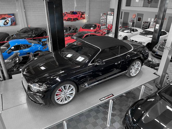 Bentley Continental GTC SPEED W12 - Origine France noir (onyx) de 2022