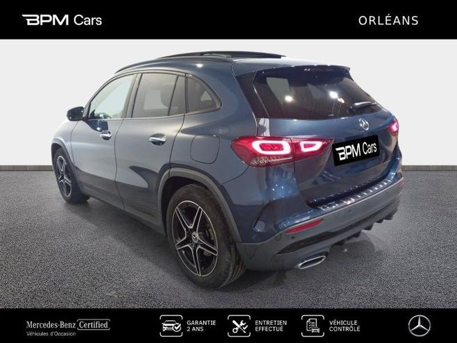 Mercedes Classe GLA 200 163ch AMG Line 7G-DCT Bleu Denim M�tallis� de 2022