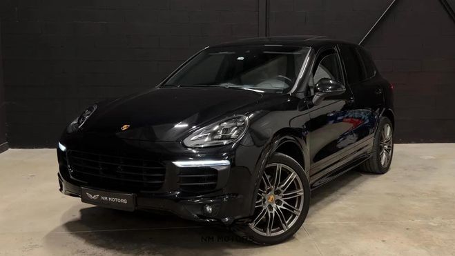 Porsche Cayenne 3.0 V6 262 CV Diesel Platinium dition Noir de 2017