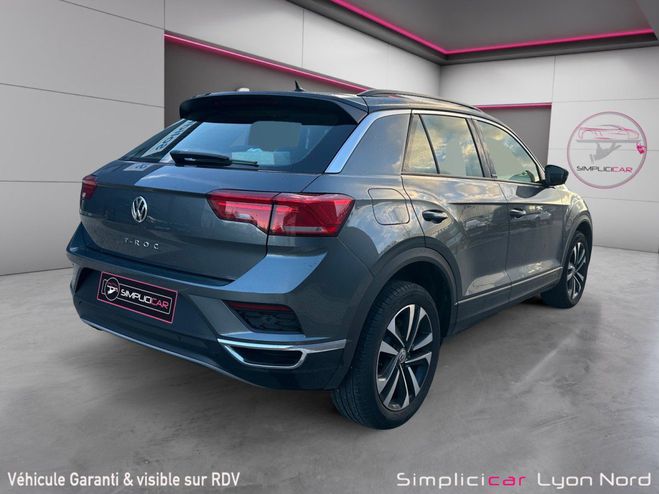 Volkswagen T Roc 1.0 TSI 115 Start/Stop BVM6 United carpl Gris de 2020