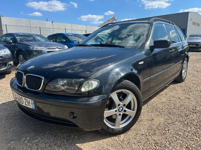 BMW Serie 3 320TD TOURING 150 PACK SPORT Noir de 2005