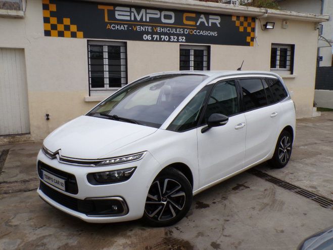 Citroen C4 GRAND SPACETOURER BlueHDi 130 SetS EAT8  Blanc de 2021