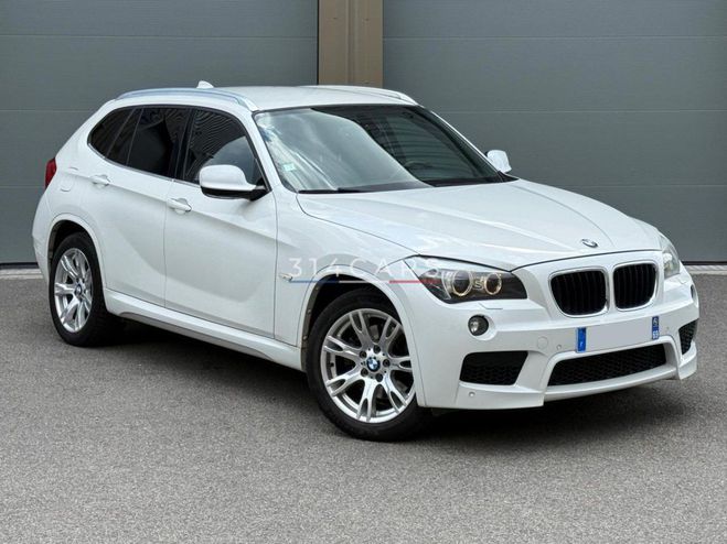 BMW X1 20d 177 cv - BVA Pack M Sport Design BLANC de 2011