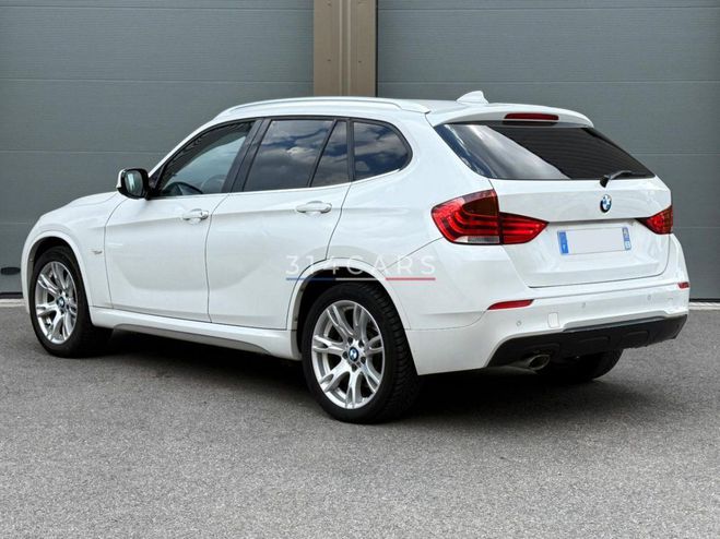 BMW X1 20d 177 cv - BVA Pack M Sport Design BLANC de 2011