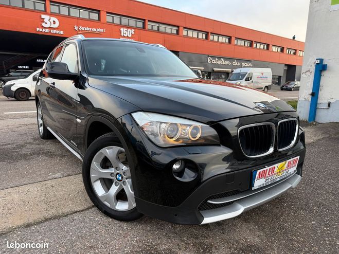 BMW X1 sDrive20d 177ch Sport Design Boite rappo Noir de 2012