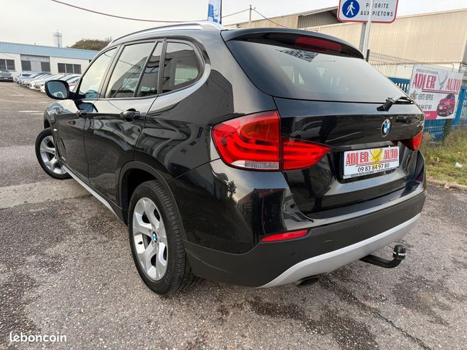 BMW X1 sDrive20d 177ch Sport Design Boite rappo Noir de 2012