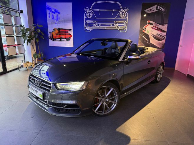 Audi S3 CABRIOLET 2.0 TFSI 300 Quattro S-Tronic  GRIS FONCE de 2015