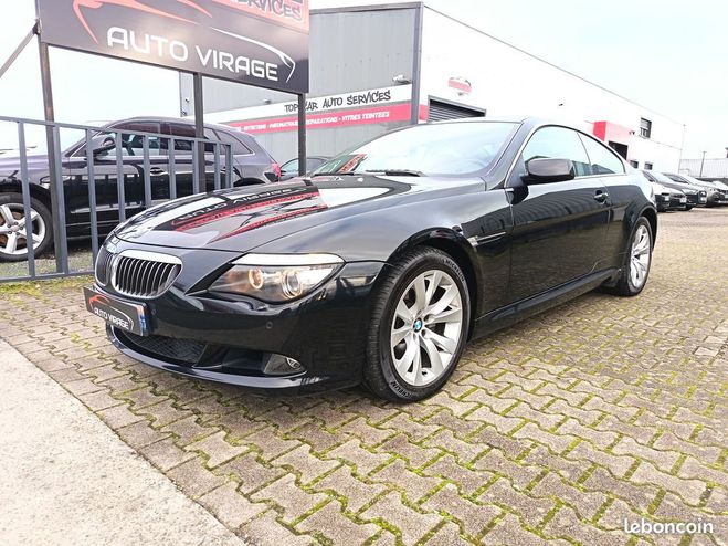 BMW Serie 6 650 650i E63 4.8 I V8 367cv BVA Garantie Noir de 2009