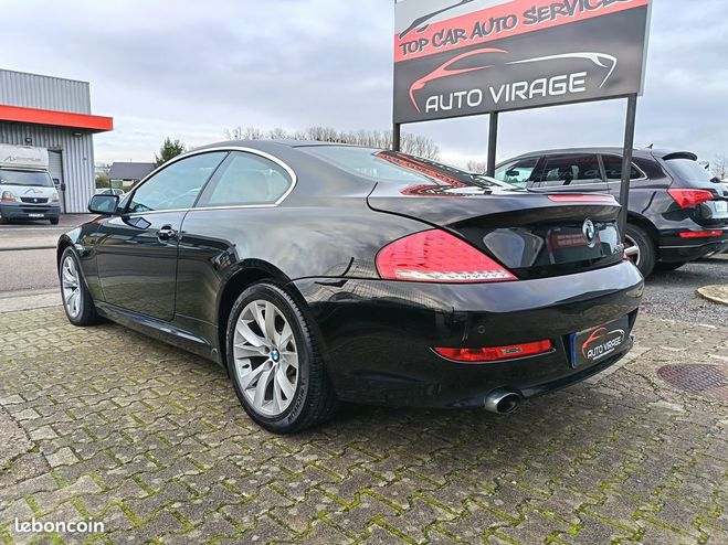 BMW Serie 6 650 650i E63 4.8 I V8 367cv BVA Garantie Noir de 2009