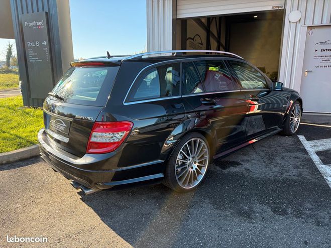 Mercedes Classe C Break 63 AMG V8 457ch BVA7 Entretien Toi Noir de 2011