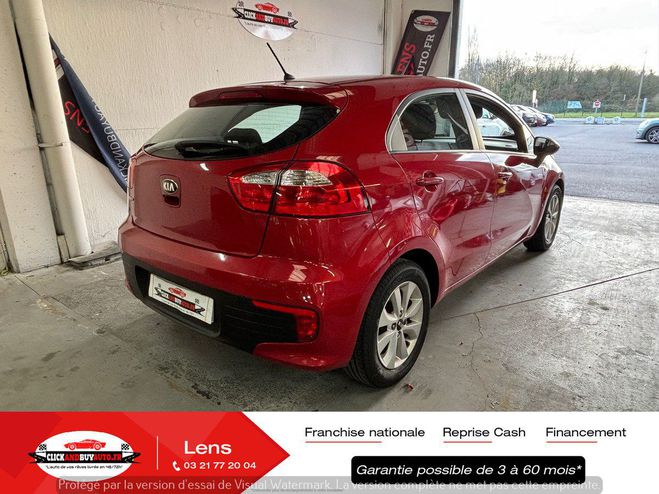 Kia Rio 1.2 84 CV FINITION ORIGINE / CLIM / REGU Rouge Verni de 2016