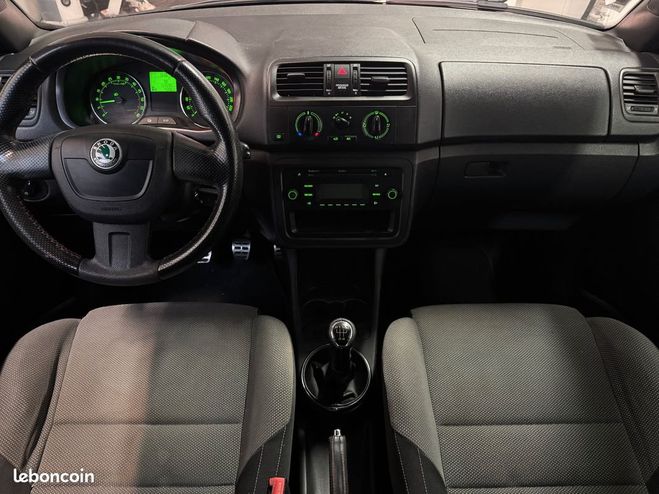 Skoda Fabia 1.6 tdi 75 monte carlo-courroie changee Blanc de 2012