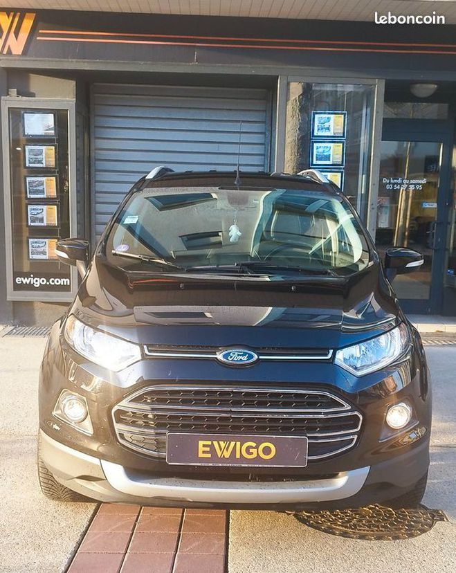 Ford Ecosport 1.0 ecoboost 125ch bva titanium 1er main Noir de 2016